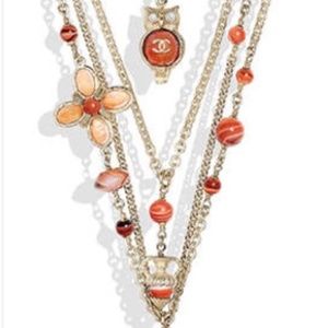 Chanel Paris Greece Multi Layered Necklace